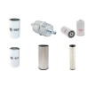 Filter kit for Case 721 D Air Oil Fuel Filters with CNH Engine  YR 2003-