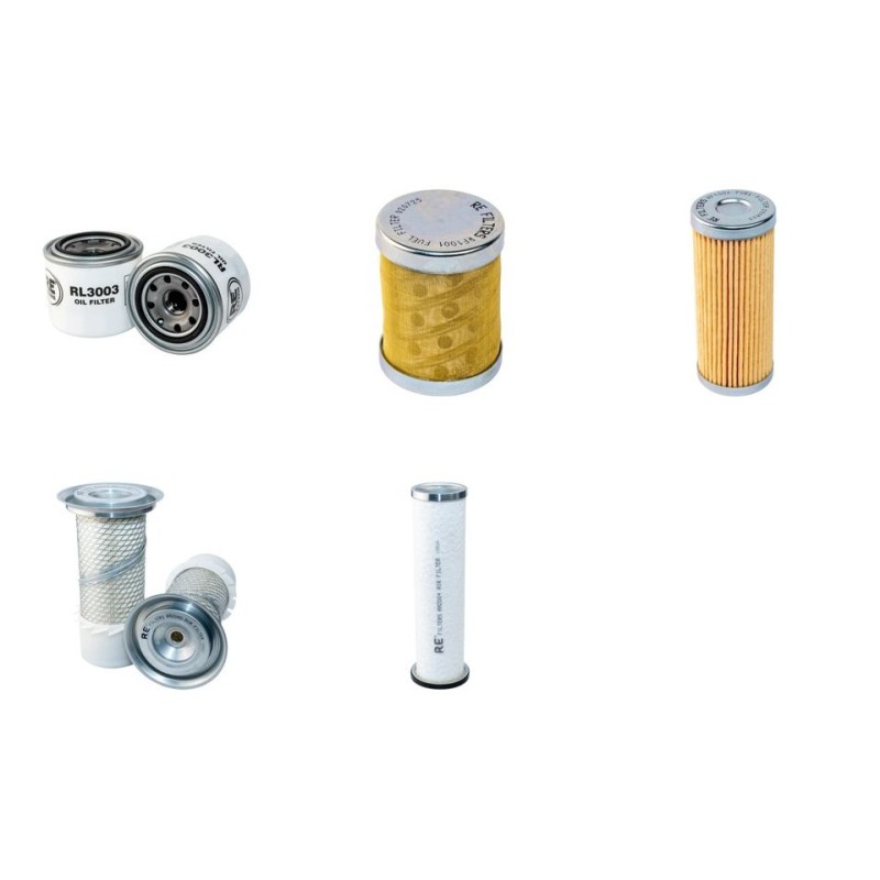 Hitachi EX50U Filter Service Kit - Air, Oil, Fuel Filters