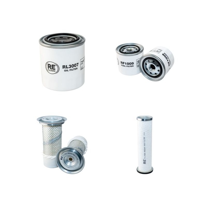 HITACHI EX 50 UR (G) Filter Service Kit Air Oil Fuel Filters