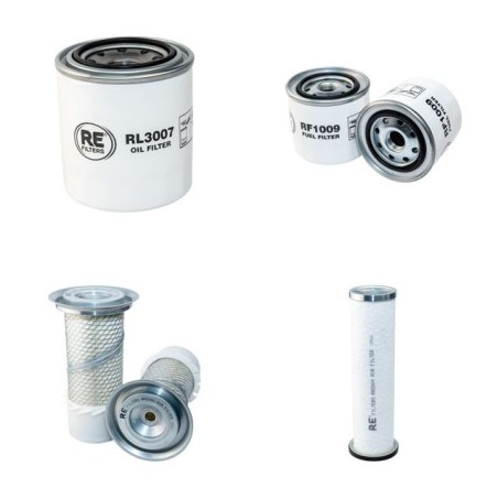 Filter Kit For Hitachi EX 50 UR (G) Filter Service Kit Air Oil Fuel Filters