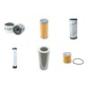 Filter Kit For Hitachi EX 55UR-3 Filter Service Kit with Isuzu 4LE1 Engine