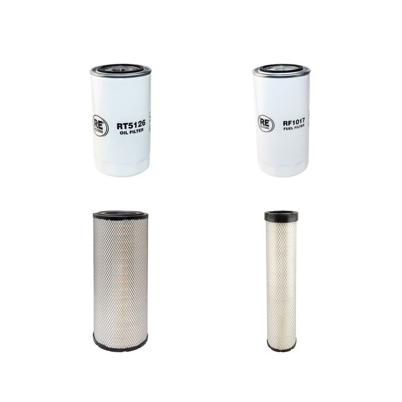 Filter kit for Case 721 E Air Oil Fuel Filters with CNH Engine  YR 2008-