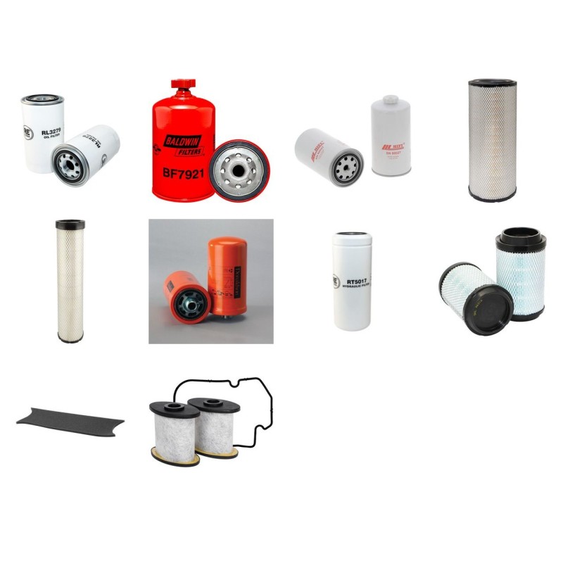 Filter kit for Case 721 E T3 with CNH Engine  YR 2009- TIER III