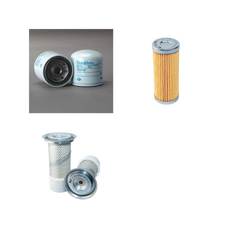 Filter Kit For Hitachi EX 58MU Filter Service Kit with Isuzu 4LE1 Engine Air, Oil, Fuel Filters