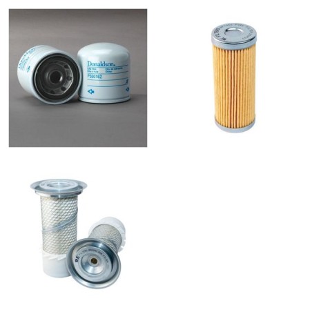 HITACHI EX 58MU Filter Service Kit w/Isuzu 4LE1 Eng. Air, Oil, Fuel Filters