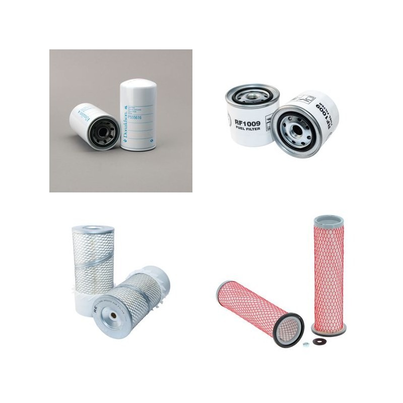 Filter Kit For Hitachi EX 60. SS.SR.UR.WD Filter Service Kit with Nissan FD3304 Engine Air, Oil, Fuel Filters