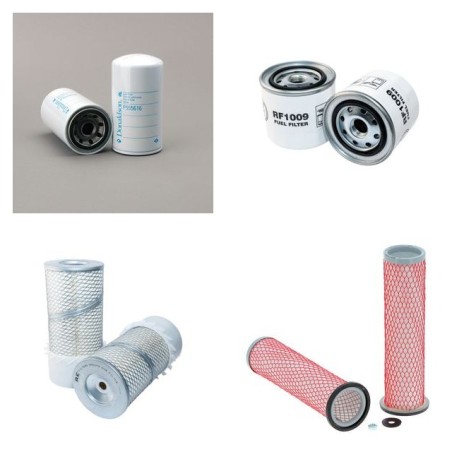 HITACHI EX 60. SS.SR.UR.WD Filter Service Kit w/Nissan FD3304 Eng. Air, Oil, Fuel Filters