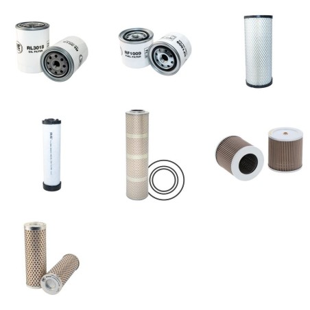HITACHI EX 60-2 Filter Service Kit w/Nissan BD 3004 Eng.