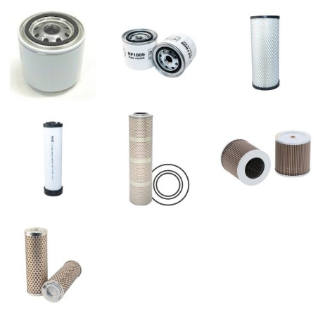 HITACHI EX 60-3 Filter Service Kit w/BD 3004 Eng.
