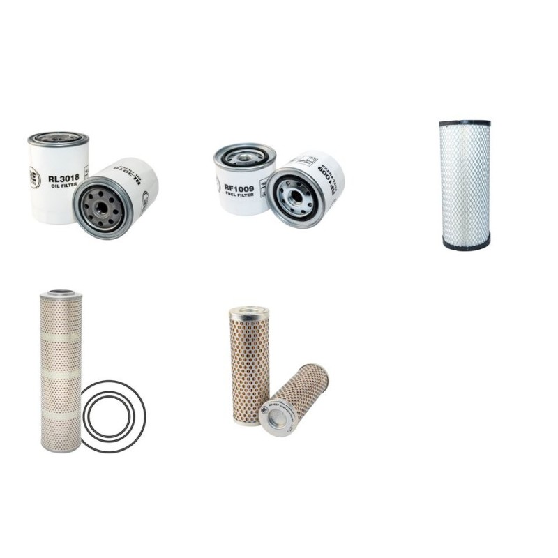 Filter Kit For Hitachi EX 60 WD-2 Filter Service Kit with Nissan Bd 3004 Engine
