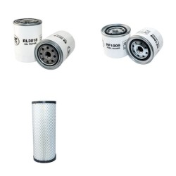 HITACHI EX60 WD-2 Filter Service Kit Air Oil Fuel Filters