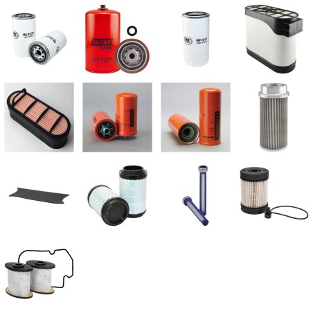 CASE (POCLAIN) 721 F Filter Service Kit w/CNH F4HFE613Y Eng.   YR  2013-  TIER IV