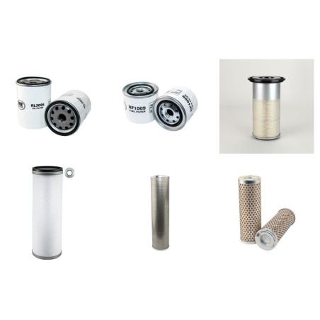 Filter Kit For Hitachi EX100M-2 Filter Service Kit