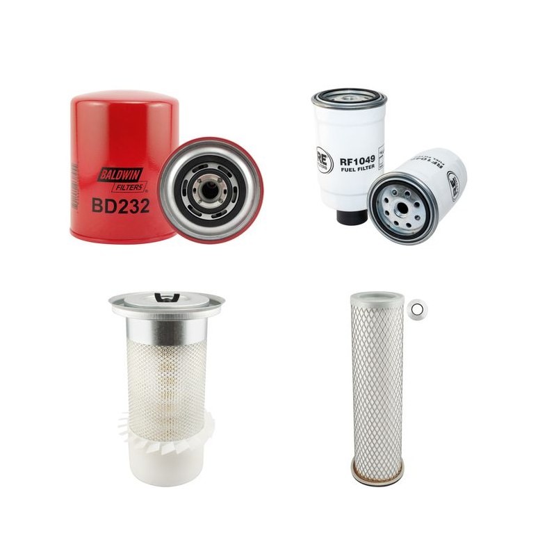 copy of HITACHI EX135 Filter Service Kit w/Engine Air Oil Fuel