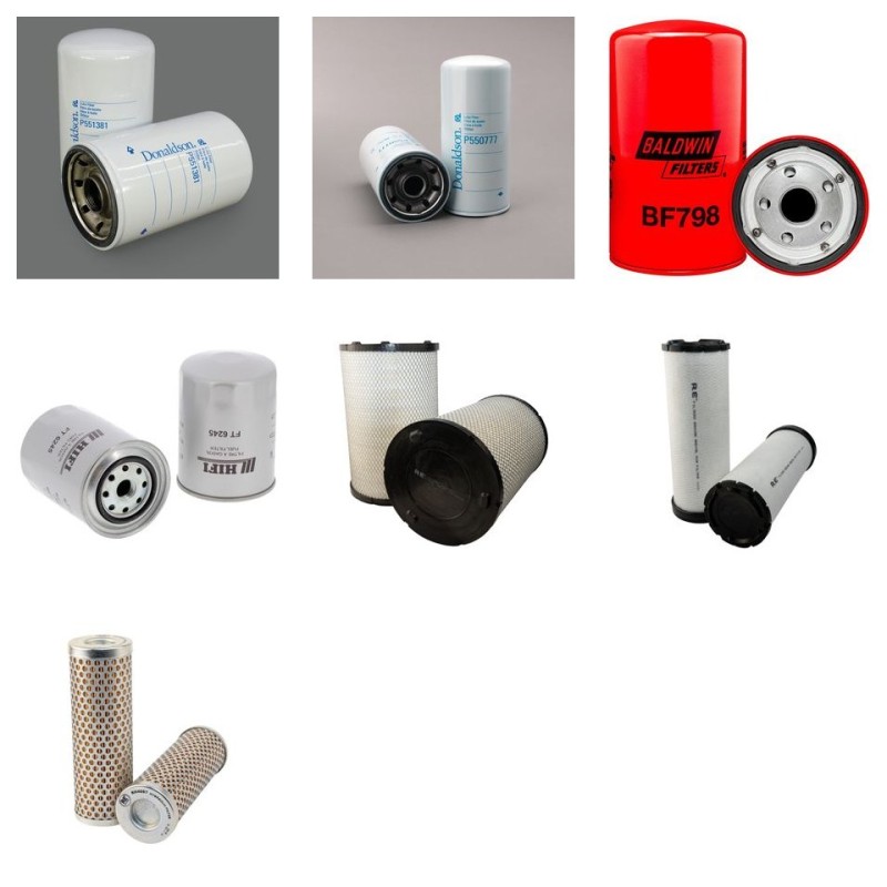 HITACHI EX 200 Filter Service Kit w/Isuzu Eng. 1996-