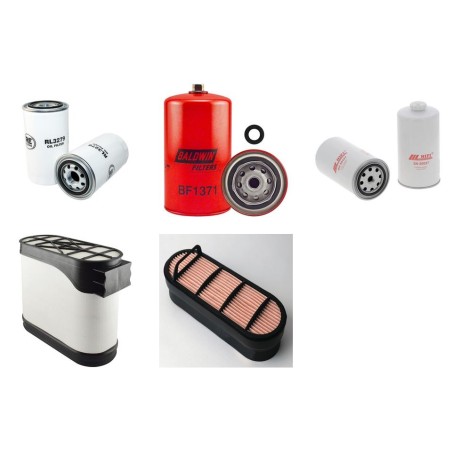 Filter kit for Case 721 F XT Air Oil Fuel Filters with CNH Engine  YR 2013-
