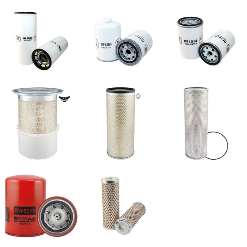 Filter Kit For Hitachi EX 285 LC Filter Service Kit with Cummins 6CT8.3-190 Engine