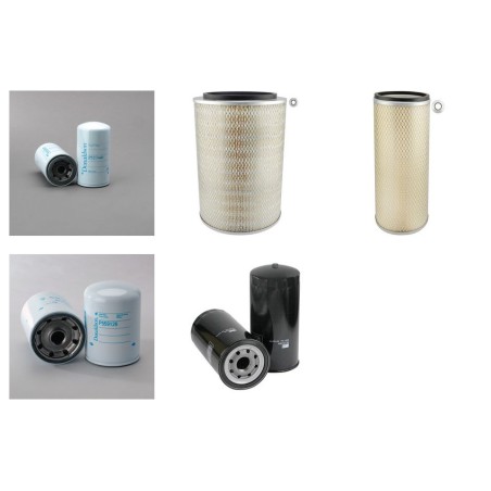 Filter Kit For Hitachi EX 300-2 Filter Service Kit with Isuzu 6SD1 Engine