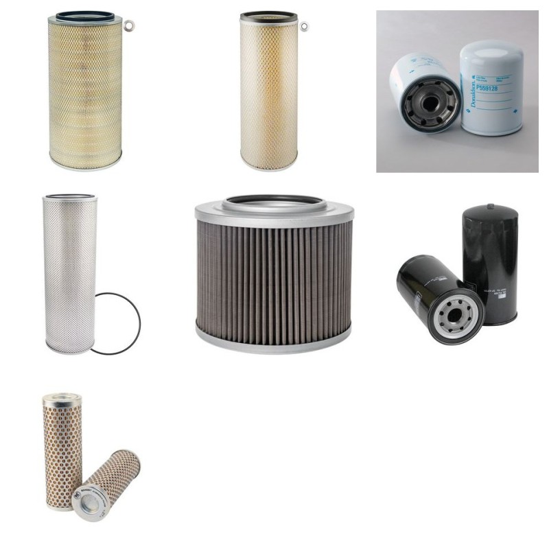 Filter Kit For Hitachi EX 300-5 Filter Service Kit with Isuzu 6SD1 Engine