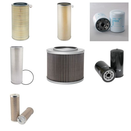 Filter Kit For Hitachi EX 300-5 Filter Service Kit with Isuzu 6SD1 Engine