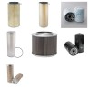 Filter Kit For Hitachi EX 300-5 Filter Service Kit with Isuzu 6SD1 Engine