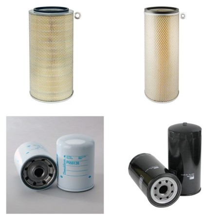 Filter Kit For Hitachi EX 300-5 Filter Service Kit with Isuzu 6SD1 Engine