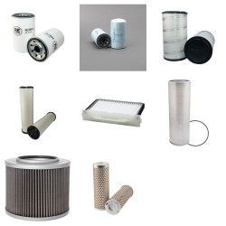 HITACHI EX 355 Filter Service Kit w/Isuzu 6Hk1 X0A01 Eng.