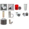 Filter Kit For Hitachi EX 1200-5C Filter Service Kit with Mitsubishi S6R-Y1TAA1 Engine