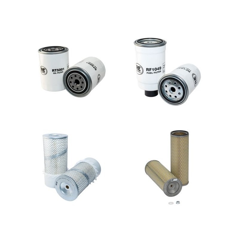 Filter Kit For Hitachi FH 65W Filter Service Kit Air Oil Fuel Filters with Perkins Engine