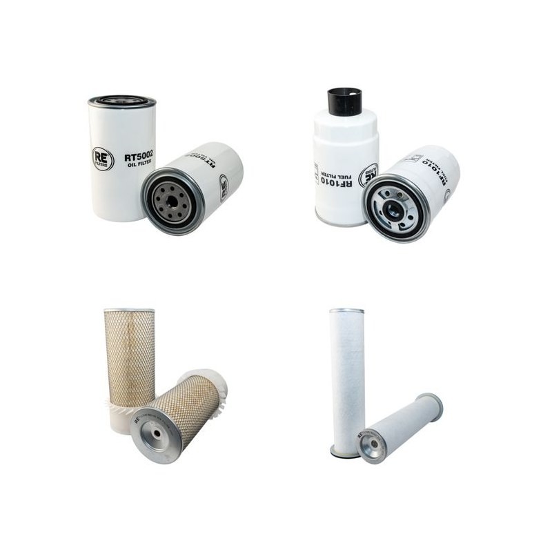 Filter Kit For Hitachi FH 120 WT Filter Service Kit Air Oil Fuel Filters with Perkins 138515 Engine