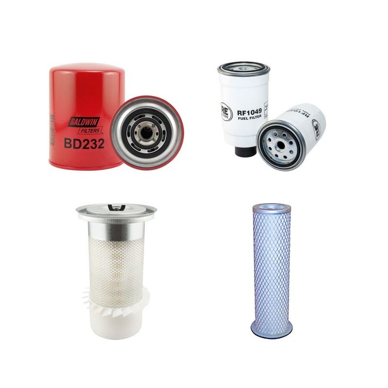 HITACHI FH 150.3 Filter Service Kit Air Oil Fuel Filters w/Iveco Eng.