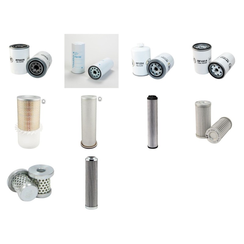 Filter kit for Case 81 CK with Case 4T390 Engine
