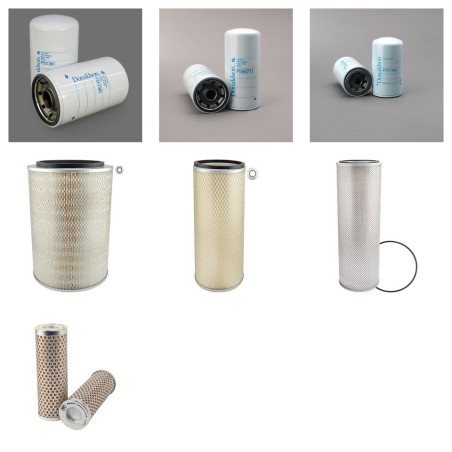 Filter Kit For Hitachi FH 330.3 Filter Service Kit with Isuzu 6SD1T Engine