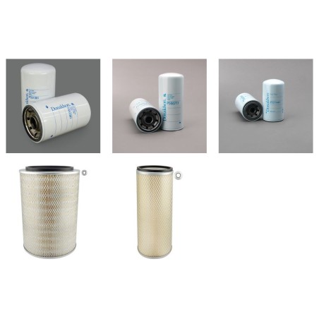 Filter Kit For Hitachi FH 330.3 Filter Service Kit with Isuzu 6SD1T Engine