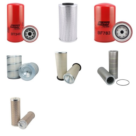 HITACHI FH 400 Filter Service Kit w/Fiat/Iveco 8215.22 Eng.