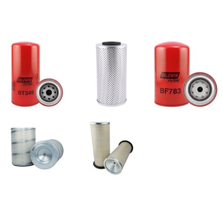 Filter Kit For Hitachi FH 400 Filter Service Kit with FiatIveco 8215.22 Engine