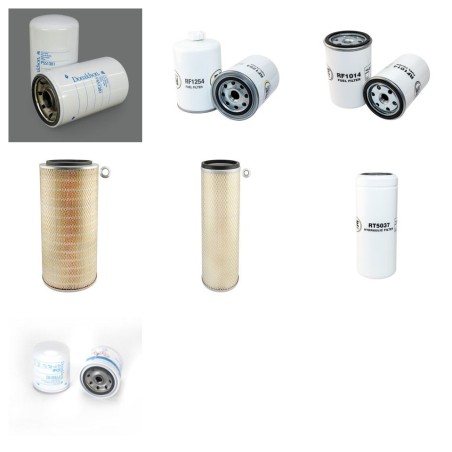 CASE 821 Filter Service Kit w/Cummins  Eng.