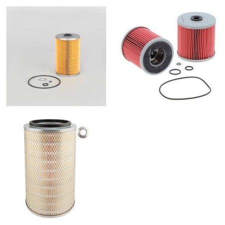 HITACHI KH 125 Filter Service Kit Air Oil Fuel Filters