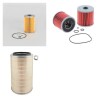 HITACHI KH 125 Filter Service Kit Air Oil Fuel Filters