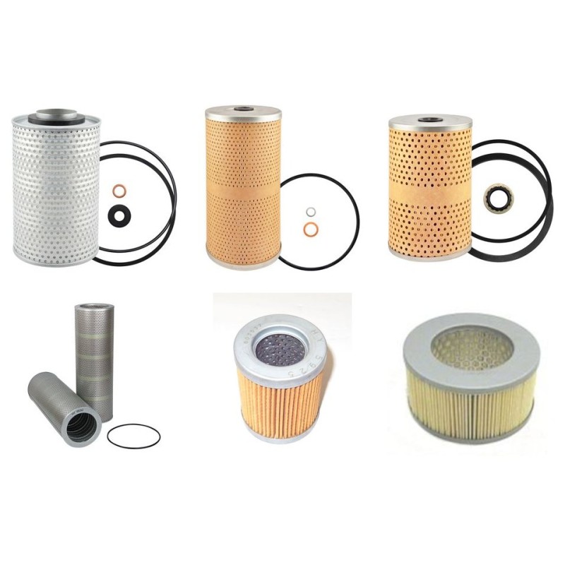Filter Kit For Hitachi KH 180-2 Filter Service Kit with Nissan PD 604 Engine