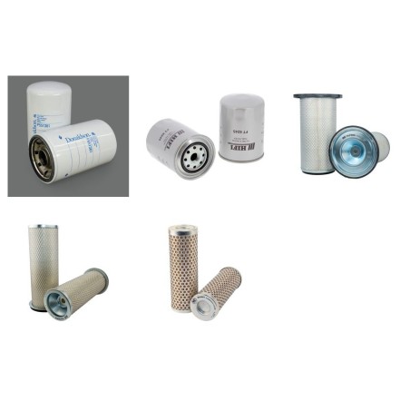 Filter Kit For Hitachi LX 80-1 Filter Service Kit with Isuzu 6Bd1 Engine