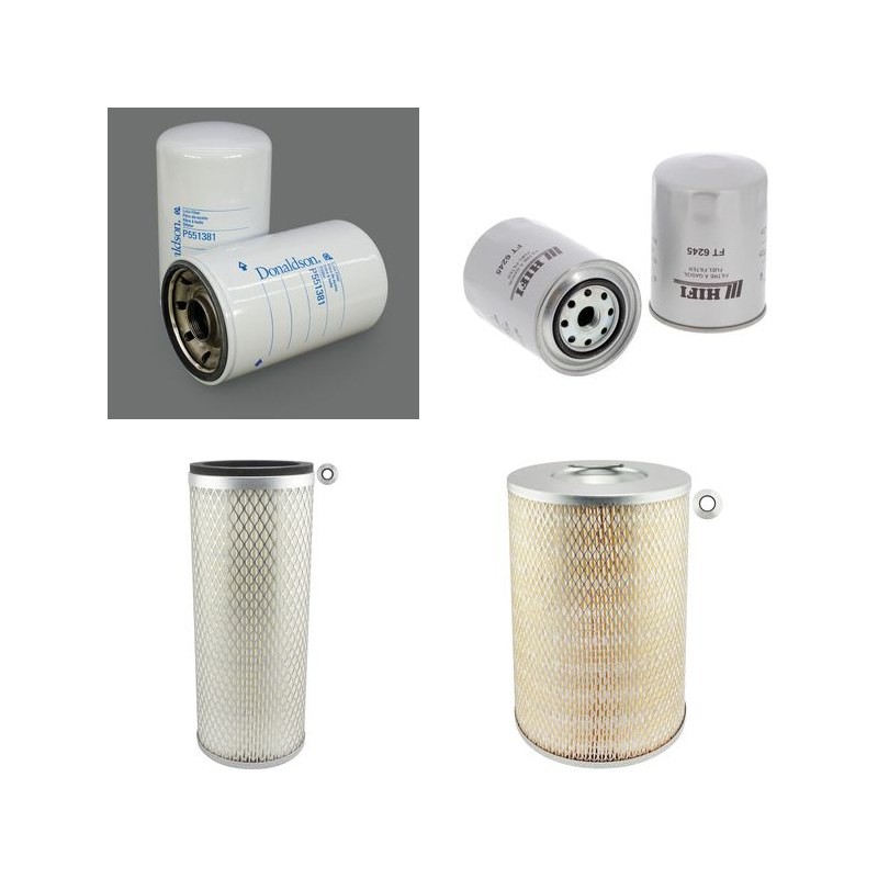 Filter Kit For Hitachi LX 100-1 Filter Service Kit with Isuzu 6BD1T Engine