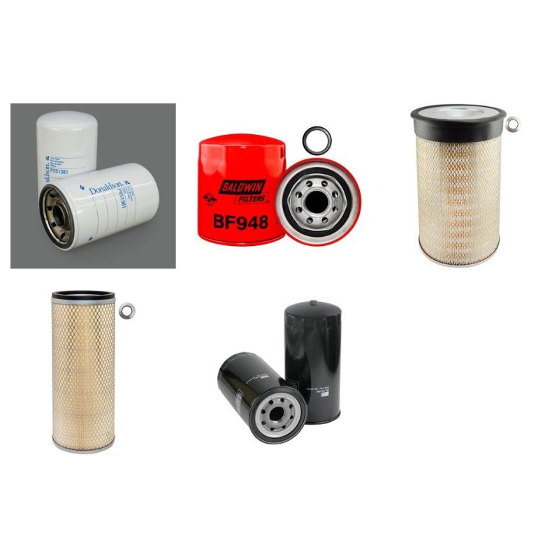 HITACHI LX 150-1 Filter Service Kit w/HINO EP 100 Eng.