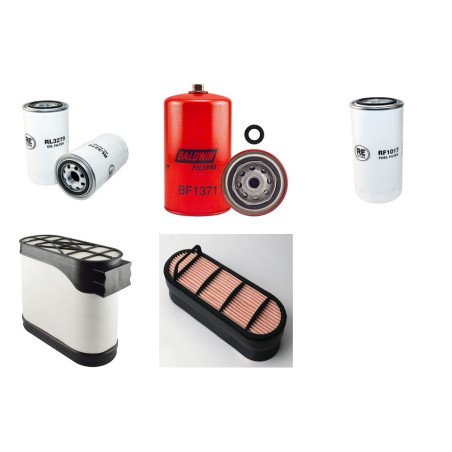 CASE (POCLAIN) 821 F Filter Service Kit Air Oil Fuel Filters w/CNH F4HFE613X Eng.   YR  2013-  TIER IV I