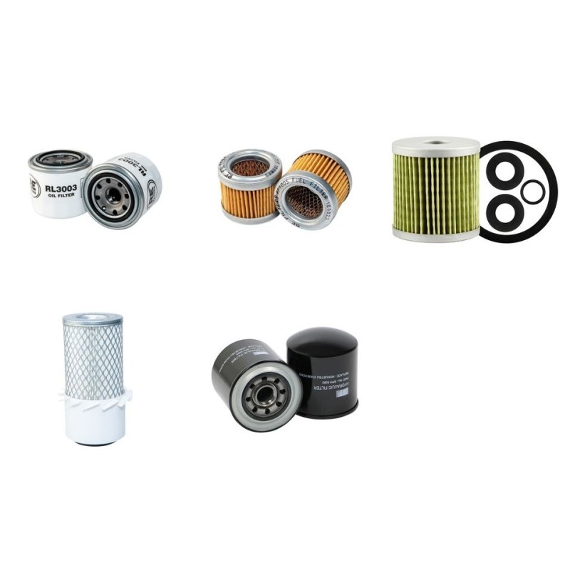 Filter Kit For Hitachi UE 15 Filter Service Kit with Isuzu 3KB1 Engine