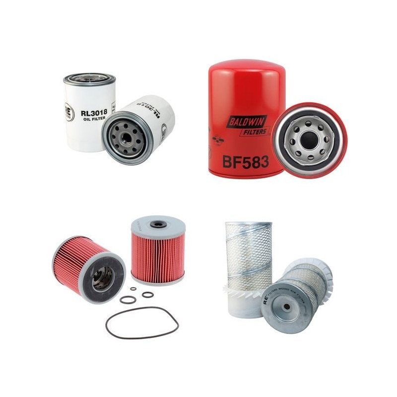 Filter kit for Case 850 with Perkins Engine