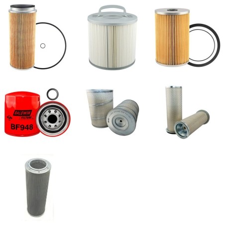 Filter Kit For Hitachi UH 121 Filter Service Kit with Isuzu E120 Engine