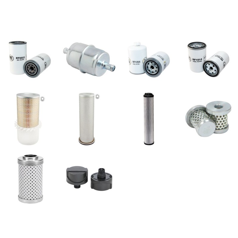 Filter kit for Case 888 C/CK/CKE with Cummins Engine