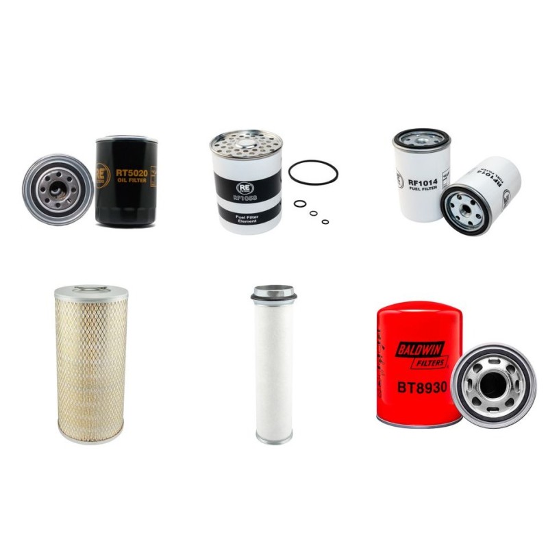 Filter Kit for Finlay Terex 303 with Deutz F4L912 Engine