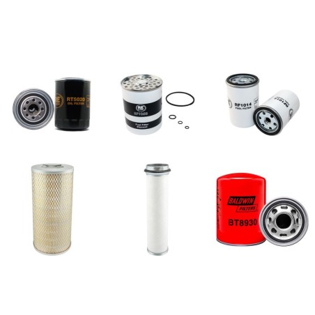 FINLAY TEREX 303 Filter Service Kit w/Deutz F4L912 Eng.